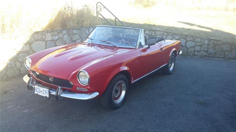 My First Fiat 1973 Fiat 124 Spider Needs Some Love But I Like It Fiat