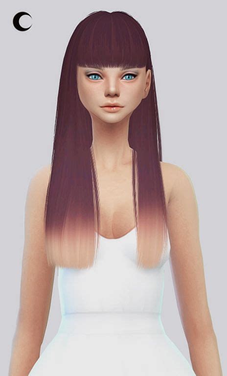 Kalewa A Poison Hair Retextured Sims 4 Hairs