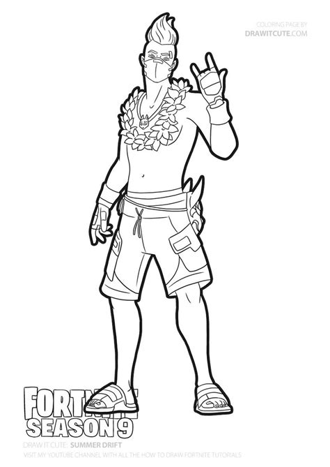 Pin on Fortnite Coloring Pages