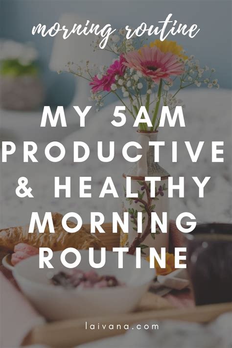 5am Productive And Healthy Morning Routine Fall Morning Routine My