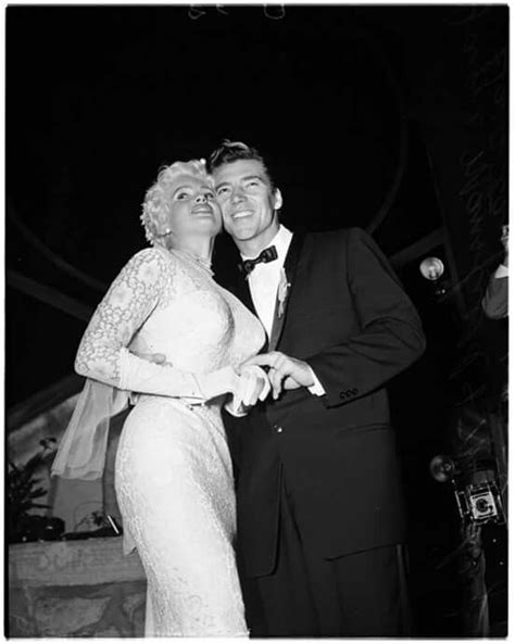 jayne mansfield and her husband mickey hargitay photo wedding 13 the january 1958 jayne