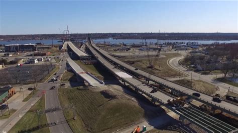 I 74 Bridge Construction Progress 33119 Youtube