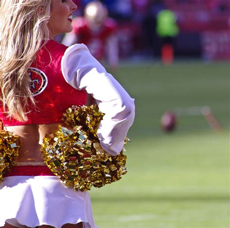 Pro Cheerleader Heaven San Francisco 49ers Gold Rush Cheerleaders