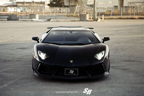 Black Lamborghini Aventador By Sr Auto Gtspirit