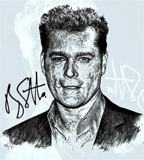 Ray Liotta Male Sketch Yesterday And Today Ray Liotta