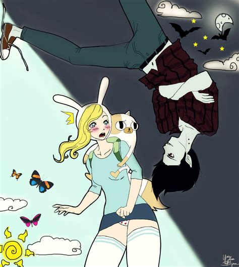 Adventure Time With Fionna Cake And Marshall Lee By Mrzbean On Deviantart