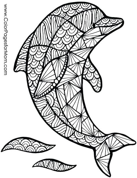 Difficult Animal Coloring Pages At Free Printable