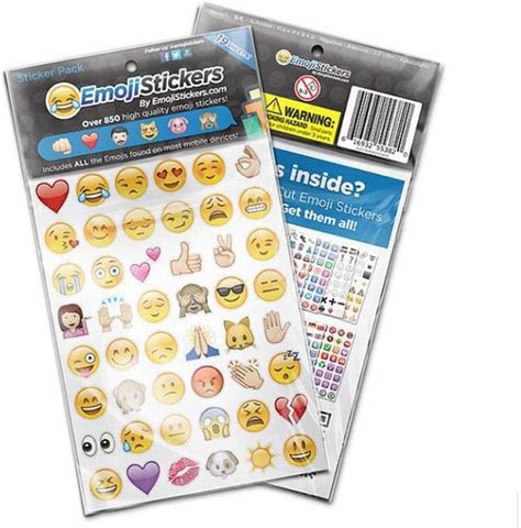 Grandsiri Emoji Stickers Pack 912 Die Cut Design Large Viny