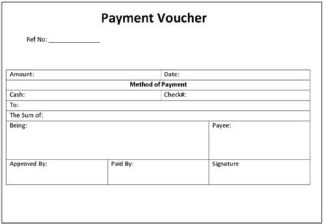 A payment voucher is a business document which includes all information about a sale like, type of goods, sum of money, payment mod, payer and receiver's details etc. 6 Payment voucher templates Word Excel Formats - Sample Templates