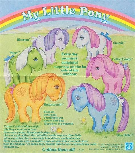My Little Pony G1 This Was My Favorite Cartoon And My Ponies Were