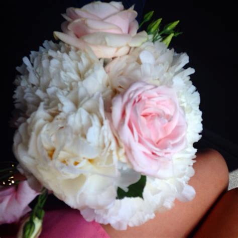Wedding Bouquet Pink And Cream Peonies Wedding Bouquets