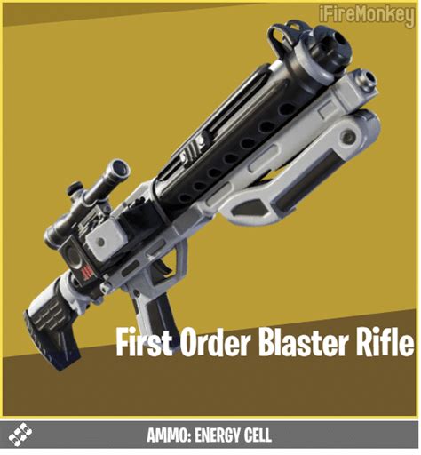 Fortnite Locations How And Where To Get First Order Blaster Rifle And