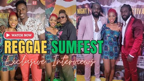 Reggae Sumfest 2023 Night 2 Highlights And Exclusive Artiste Interviews Yaad Eventz Youtube