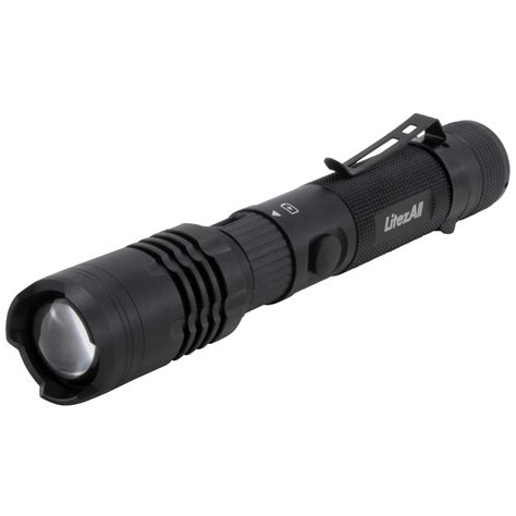 Litezall 1000 Lumen Rechargeable Tactical Flashlight