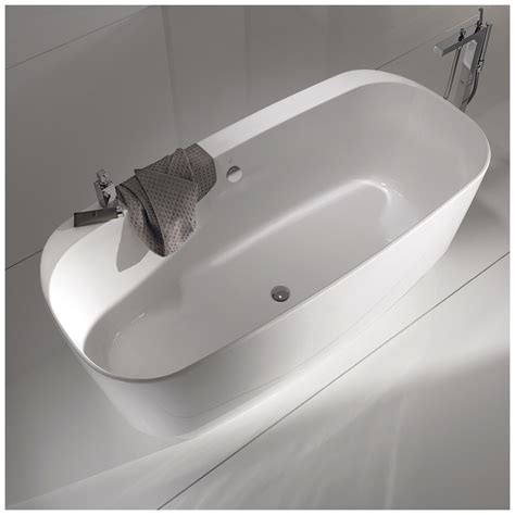 Neben wcs und waschtischen hat das unternehmen badmöbel. Keramag Mattis freistehende Badewanne 170 x 80 cm ...