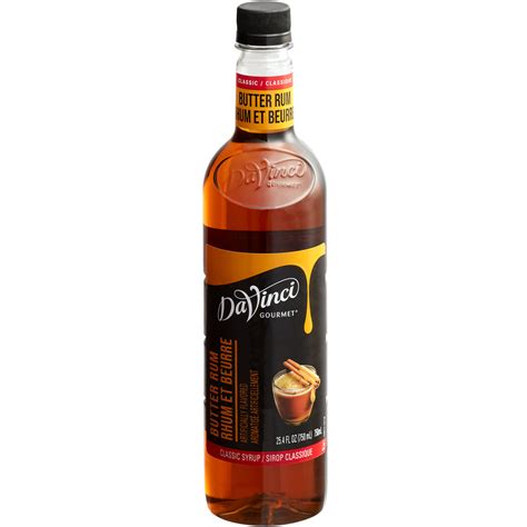 Davinci Gourmet Classic Butter Rum Flavoring Syrup Ml