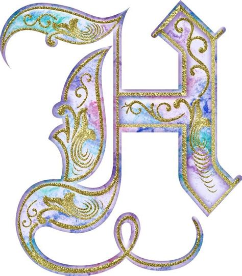 Fancy Letter H Transborder Media