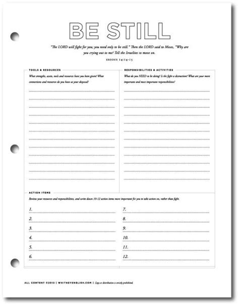 Coping Skills Worksheets For Inmates