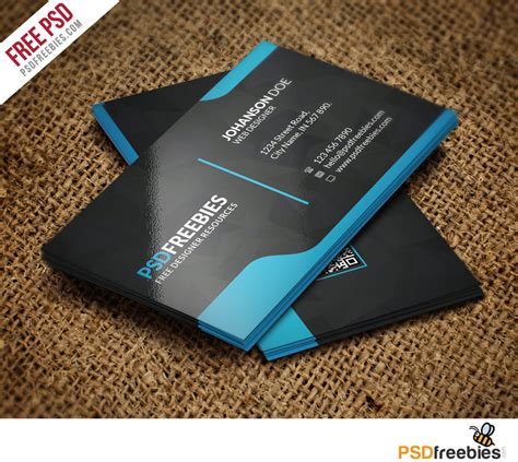 Graphic Designer Business Card Template Free Psd Download