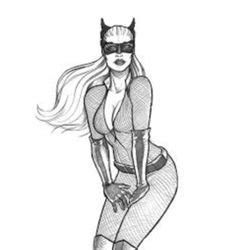 Dibujos De Catwoman Para Colorear Y Pintar