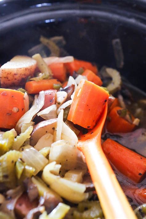How To Prepare Crock Pot Vegetables Video Recipe Crock Pot