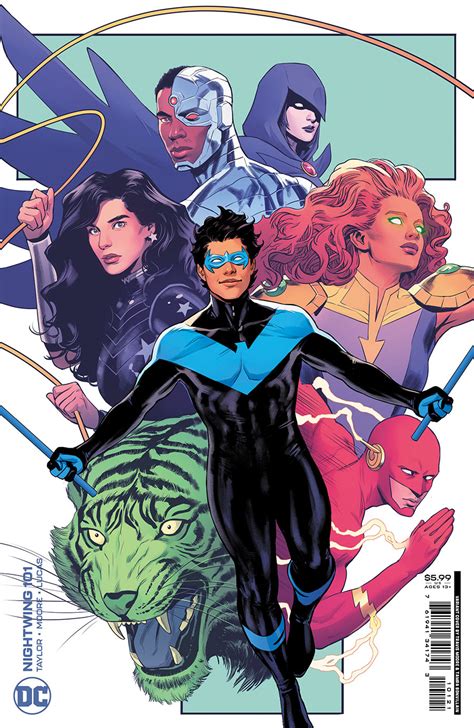 Nightwing Vol 4 101 Cover B Variant Travis Moore Card Stock Cover