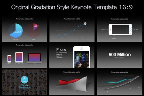 Apple Keynote Template Presentation Templates ~ Creative Market