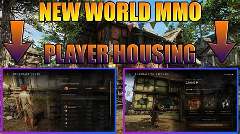 New World Mmo Player Housing Settlement Housing Personalizing