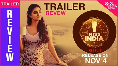 Miss India Tamil Movie Trailer Review Keerthy Suresh Narendra