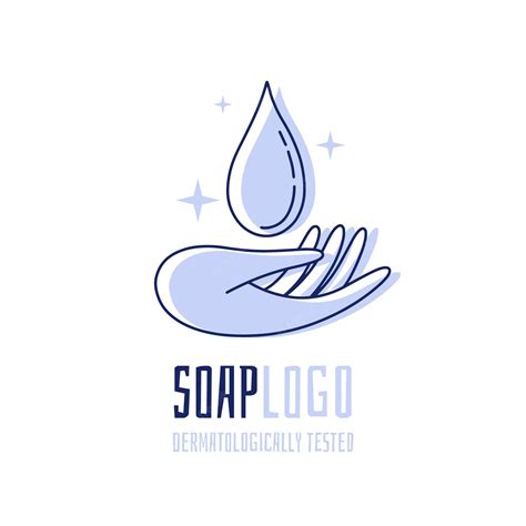 Free Vector Creative Soap Logo Template