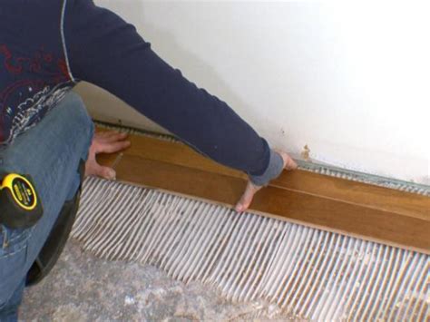 A floating engineered wood flooring installation on concrete can be an excellent choice if your subfloor is below grade. How to Install Engineered Wood Over Concrete | how-tos | DIY