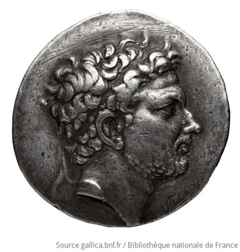[monnaie tétradrachme argent pella ou amphipolis macédoine persée] gallica