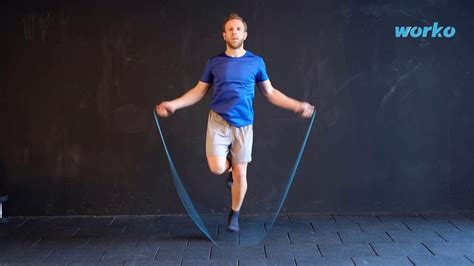Single Leg Jump Rope Nasıl Yapılır Egzersizler Youtube