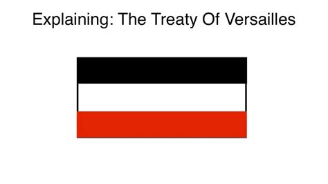 Explaining The Treaty Of Versailles Youtube