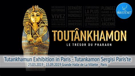 tutankhamun exhibition in paris tutankamon sergisi paris te youtube