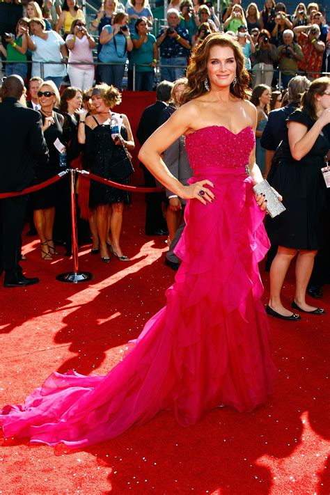 Red Carpet Style Icon Brooke Shields Red Carpet Fashion Badgley