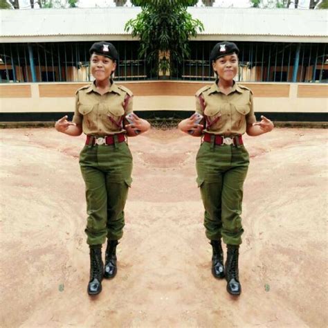 Super Hot Kenyan Cop Breaks The Internet After She Shared This Photos