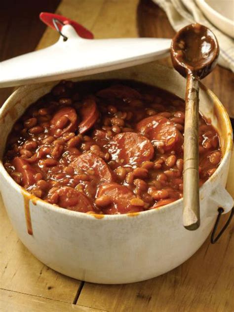 Mix ketchup and bbq sauce with beans. BBQ Side Dish Recipes : Food Network | Food network ...