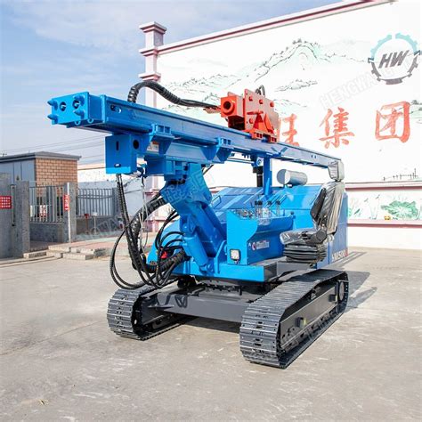 M Crawler Pile Driving Machine Foundation Construction Equipment Solar Pile Driver With