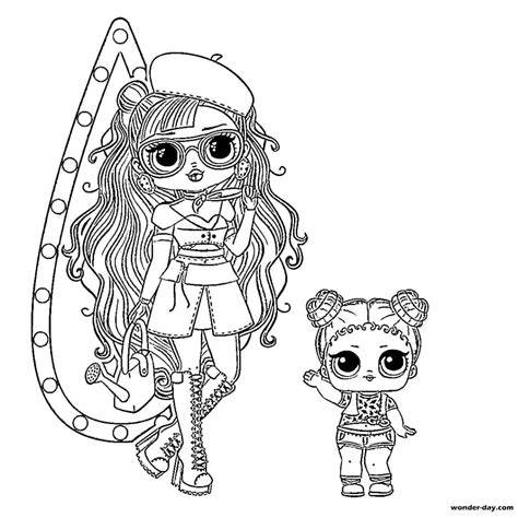 50 Best Ideas For Coloring Omg Doll Coloring Pages