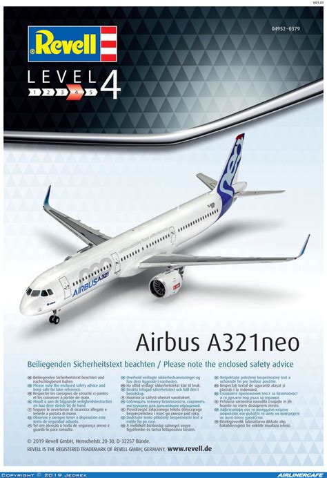 Revell Airbus A321neo 26463 Airlinercafe