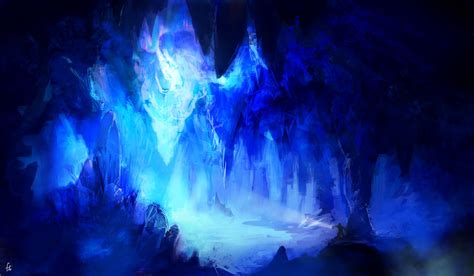 Crystal Cave Background