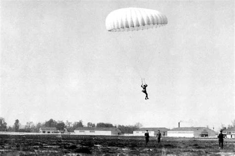 The Armys First Standard Issue Parachute Was Invented By A Trapeze