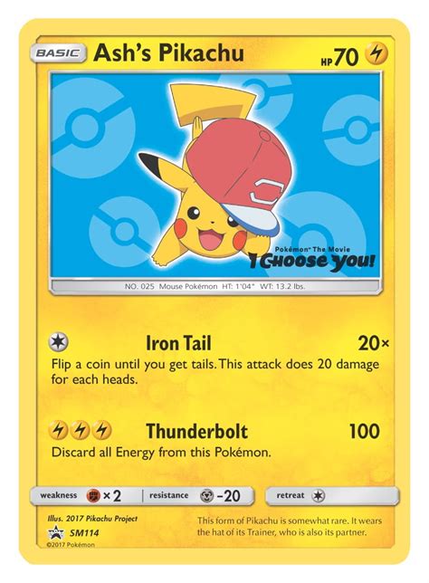 Check spelling or type a new query. Limited Edition Ash's Pikachu Pokémon TCG Promo Cards Electrify Participating Retailers ...