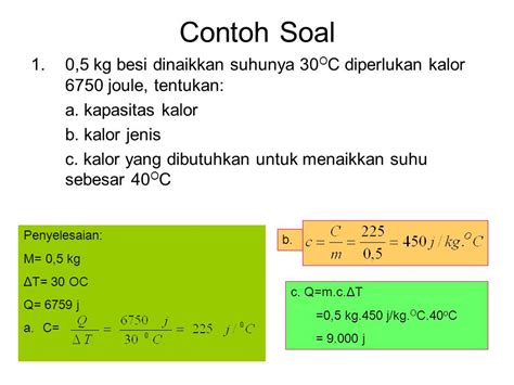 10 Contoh Soal Dan Pembahasan Suhu Dan Kalor Sains Seru Hot Sex Picture