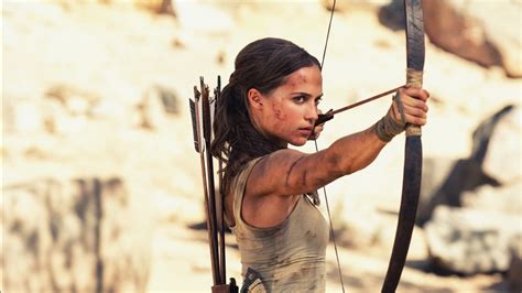 Alicia vikander , fresh off her oscar win for the danish girl, has now been cast to play lara croft, one of the most famous and intensely debated icons in video game history. Tomb Raider Alicia Vikander 2018 4K 8K Wallpapers | HD ...