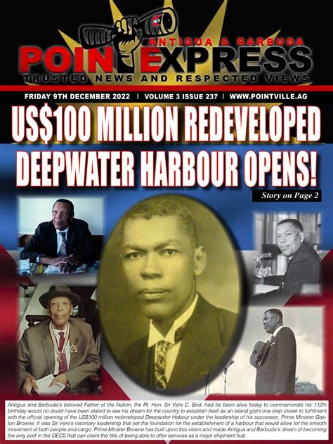 Xpress Newspaper 9th December 2022 Issue 237 Pointe Xpress Pointe