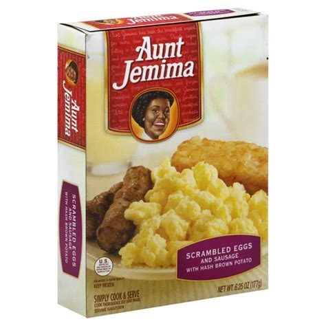 Aunt Jemima Scrambled Eggs And Sausage With Hash Brown Potatoes Shop