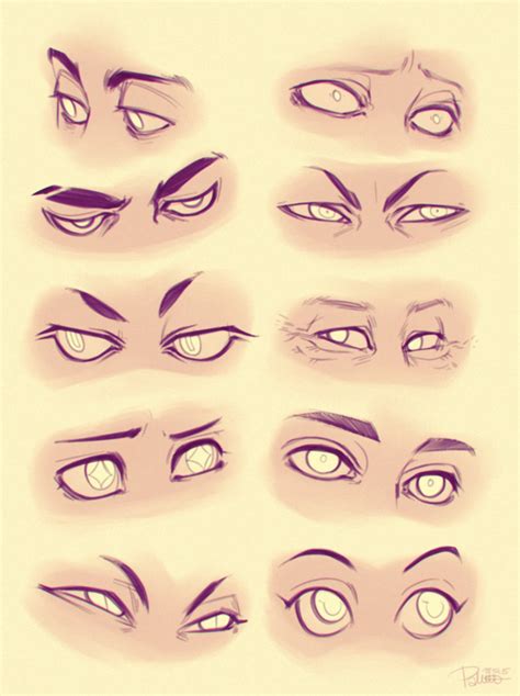 Anatoref Cartoon Eyes Top And 2 Left Middle Row 2 Right Art