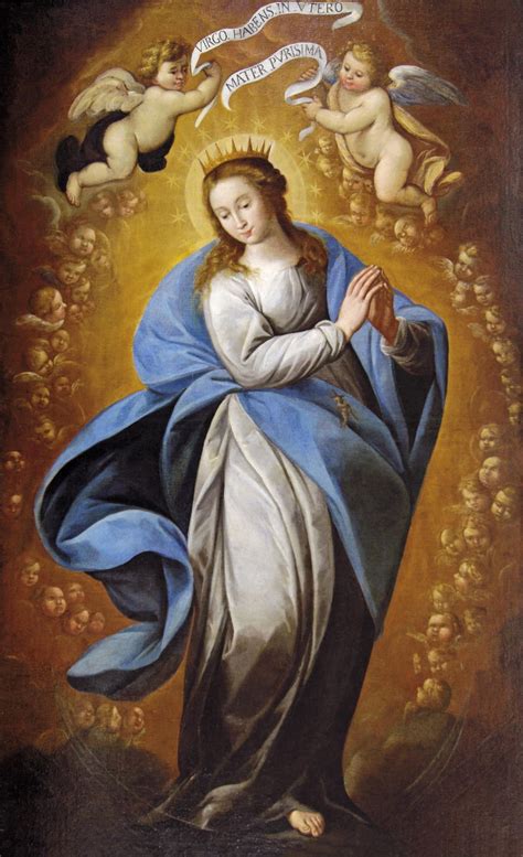 Este lunes 7 de diciembre al grito de ¿quién causa tanta alegría? Carlo Francesco Nuvolone, La Inmaculada Concepción, 1635 ...